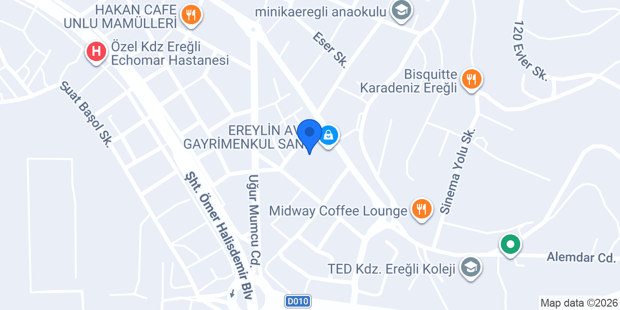 BLAK Coffee Co. Ereğli konumu