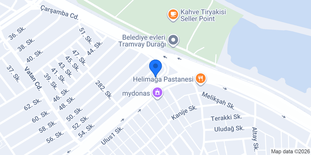 BÜLBÜL TOPTAN HIRDAVAT konumu