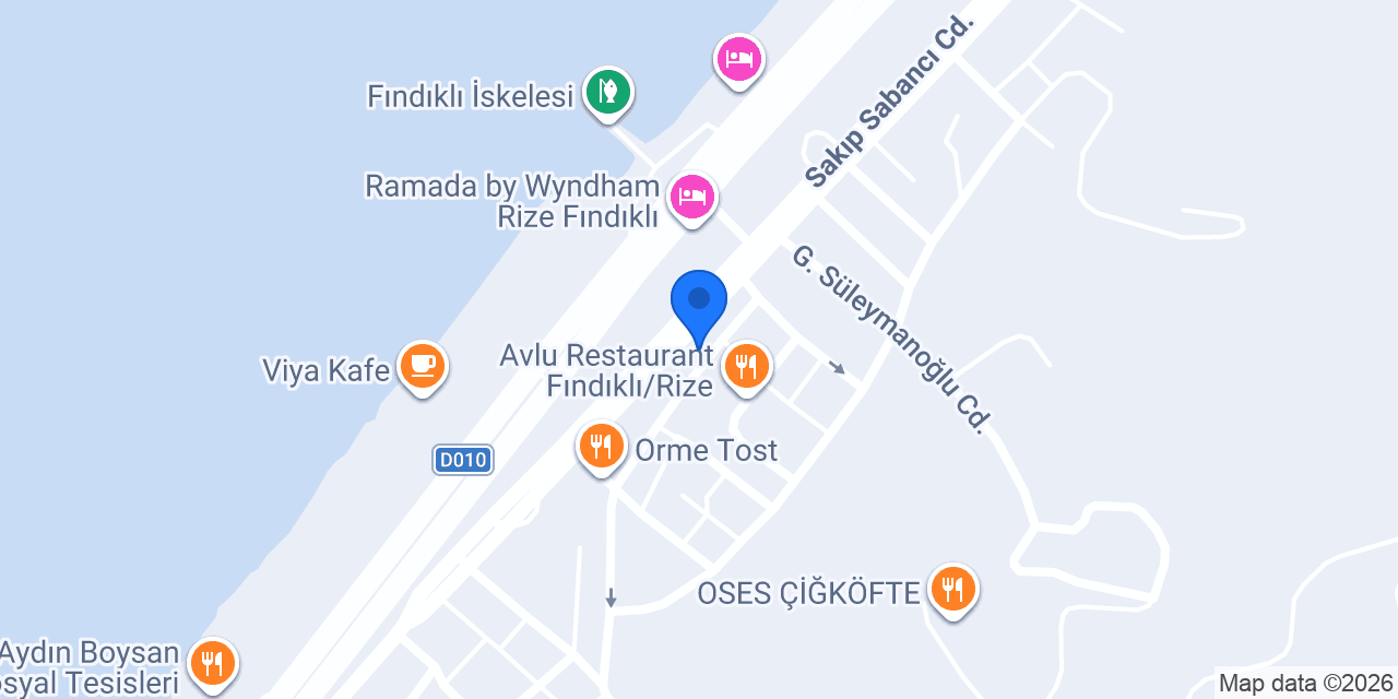 Batum erkek kuaför konumu