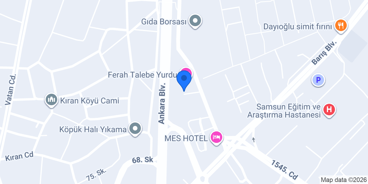 Zade Unlu Gıda konumu