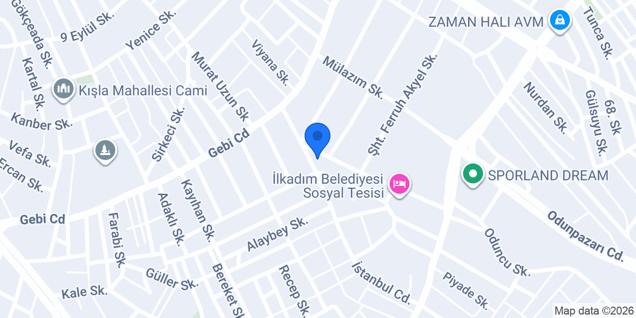 Tuğba Bayan Kuafōrü konumu