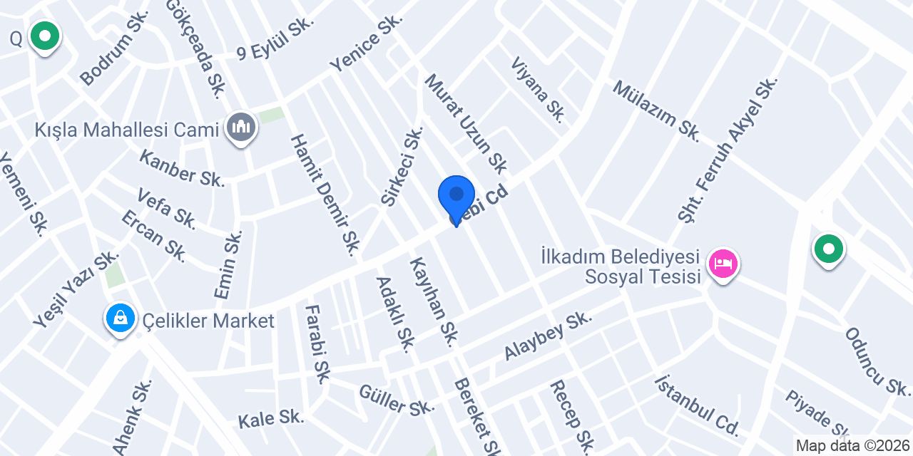 Komagene Gebi Caddesi konumu