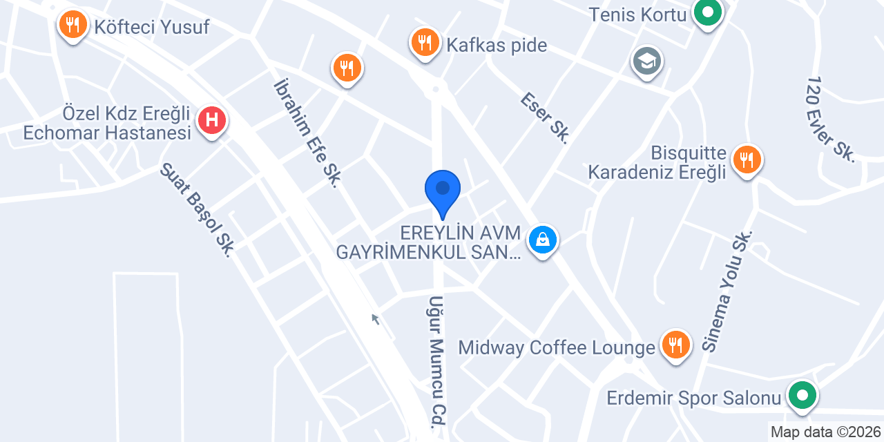 Ekşi Grup konumu