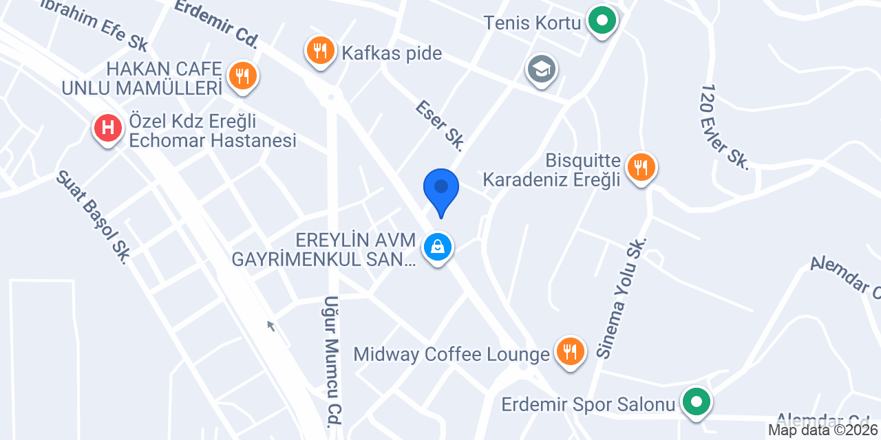 ANATACA Börek & Gözleme Evi konumu