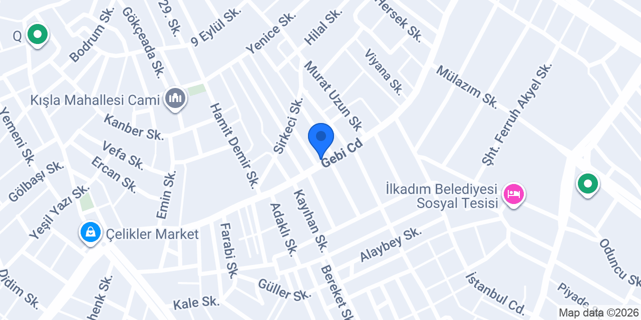 Cadde Avm & Yapı Market DYO Boyaları Fabrika Bayii İlyasköy konumu