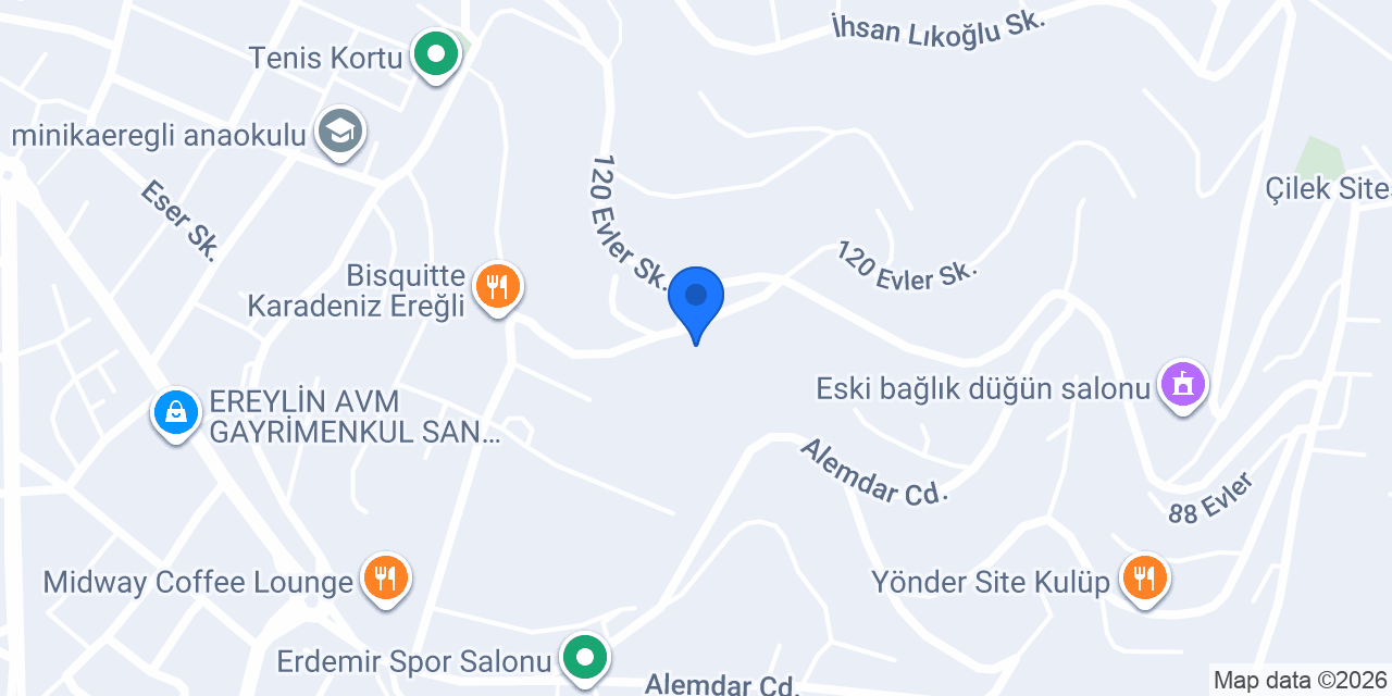 Taş Kafe konumu