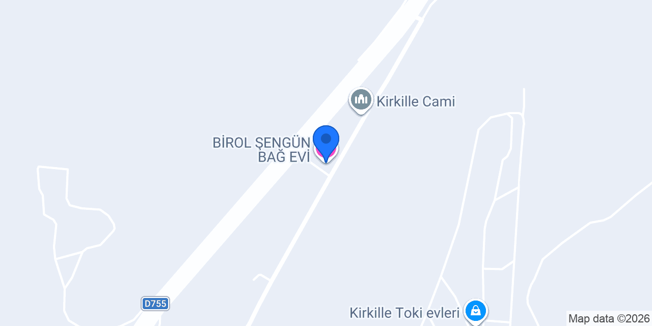 BİROL ŞENGÜN BAĞ EVİ konumu