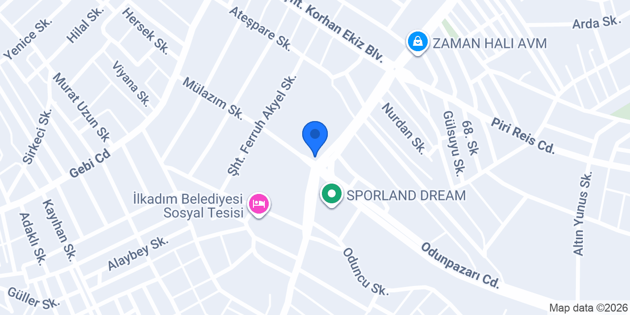 Yapı Kredi - Samsun İlyasköy Şubesi konumu