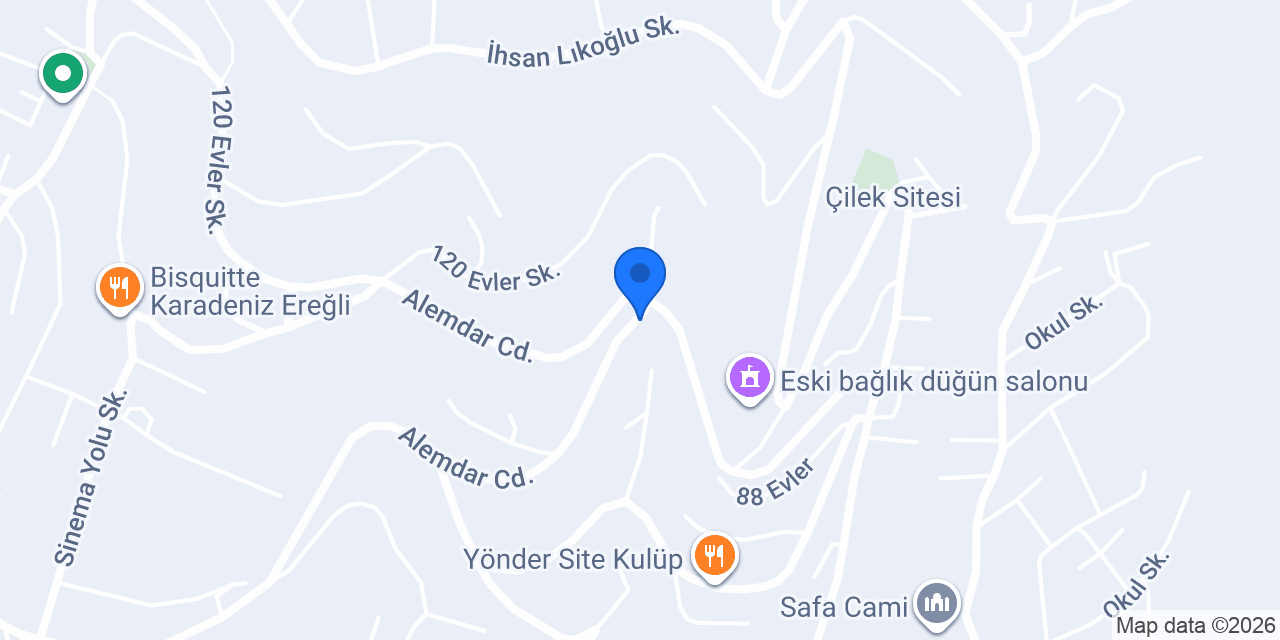 Gonca Kreş konumu
