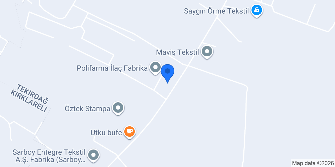 Aroma İlaç Fabrika konumu
