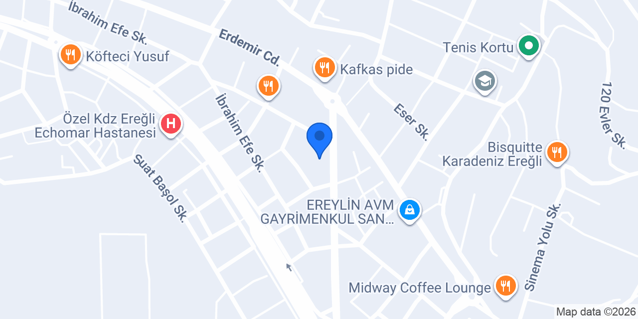 Özer Yapı konumu