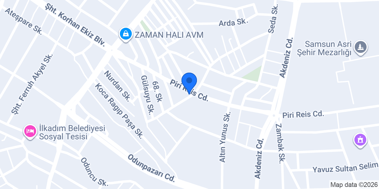 E.C.A Yetkili Servisi Kodal Isı Teknik konumu