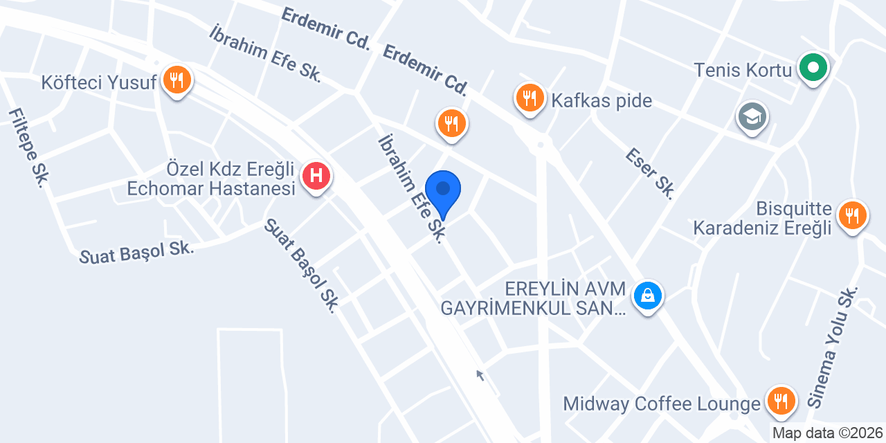 Dekomonya Yapı ve Dekorasyon konumu