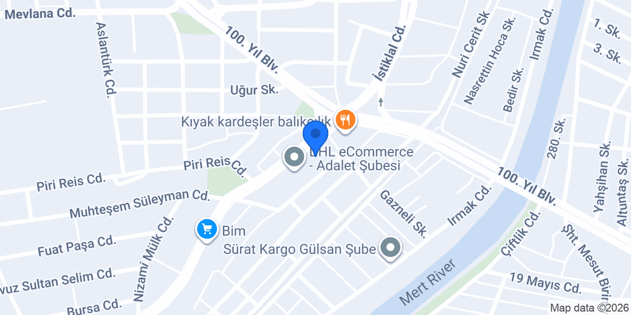 PARADOKS SİGORTA İLKADIM ŞUBESİ konumu