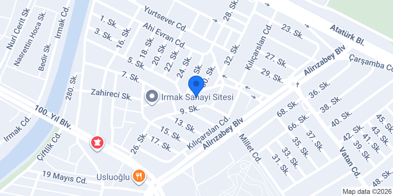 Fabrilli Samsun konumu