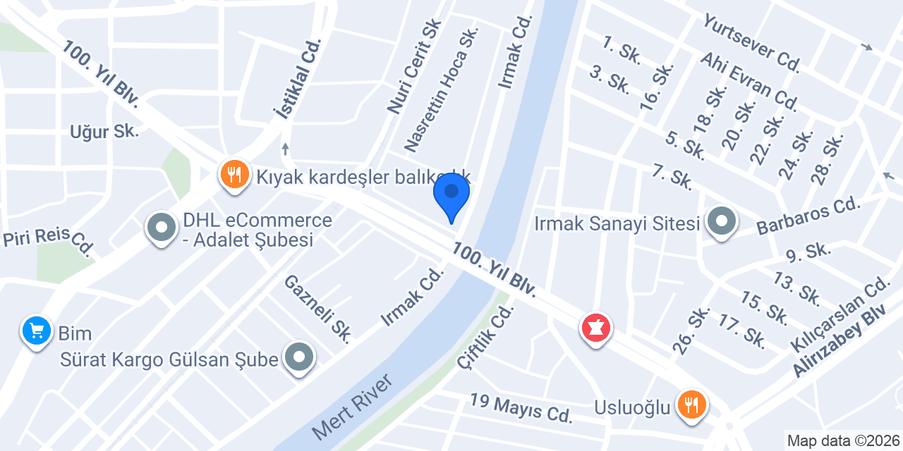 TOKİ ÇAY MAHALLESİ KONuTLRI konumu
