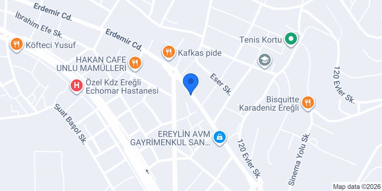 Güven Eczanesi konumu