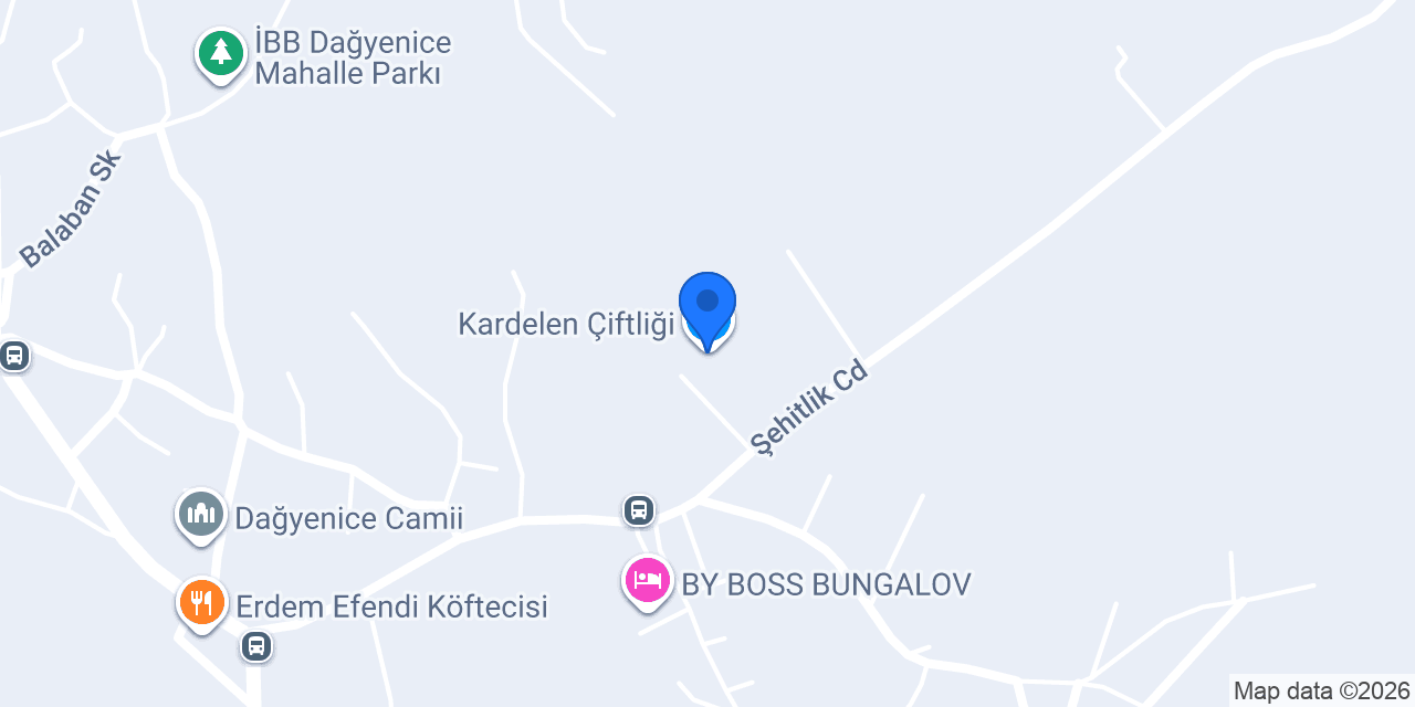 Kardelen Çiftliği konumu