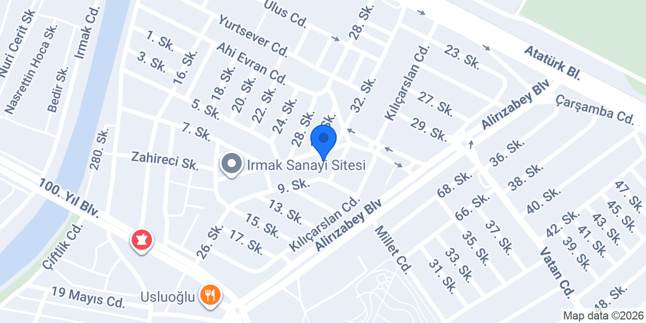 Samsun BMW konumu