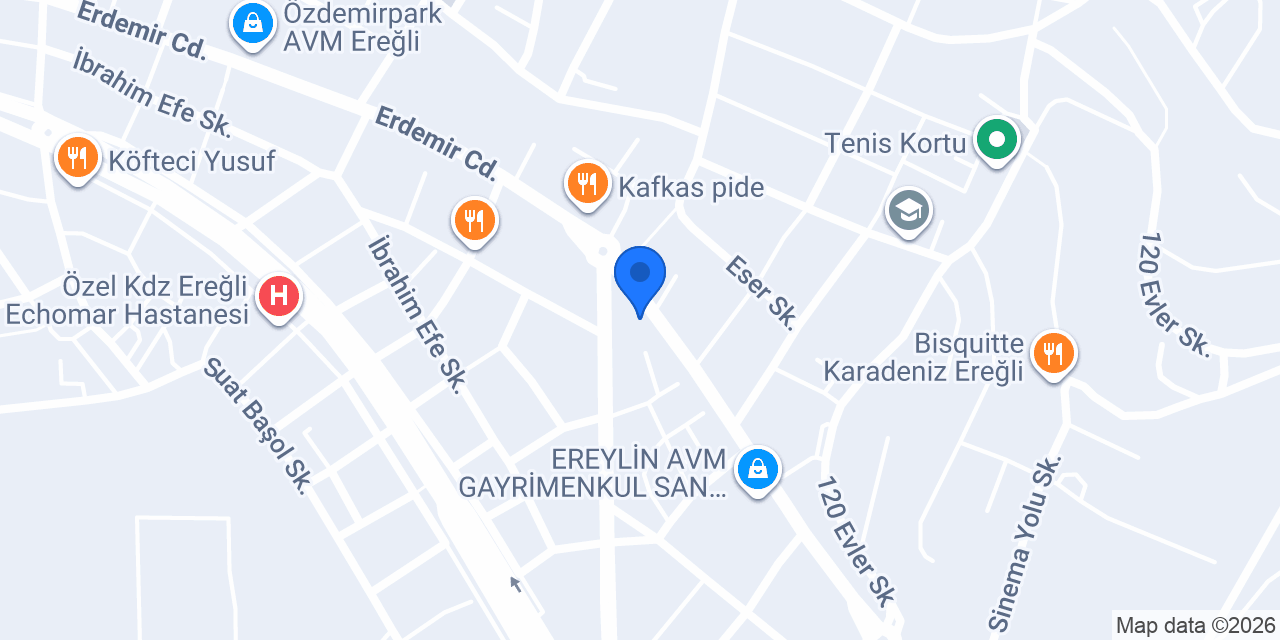 Glory Veteriner Kliniği konumu