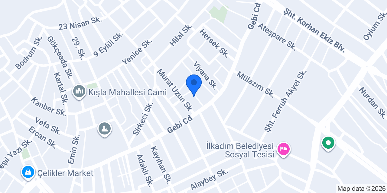 Erçin Yapı Malzemeleri konumu
