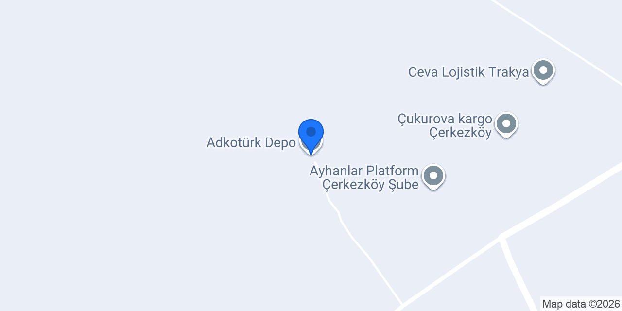 Adkotürk Depo konumu
