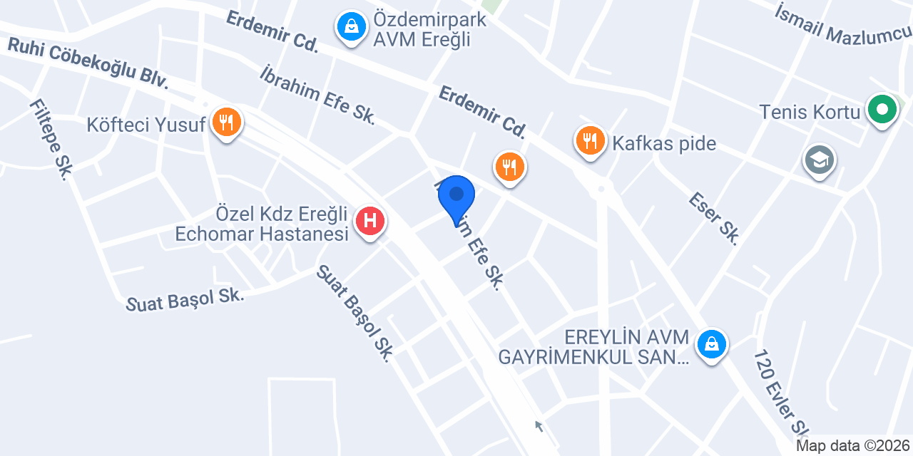 Meç Yapı Tasarım konumu