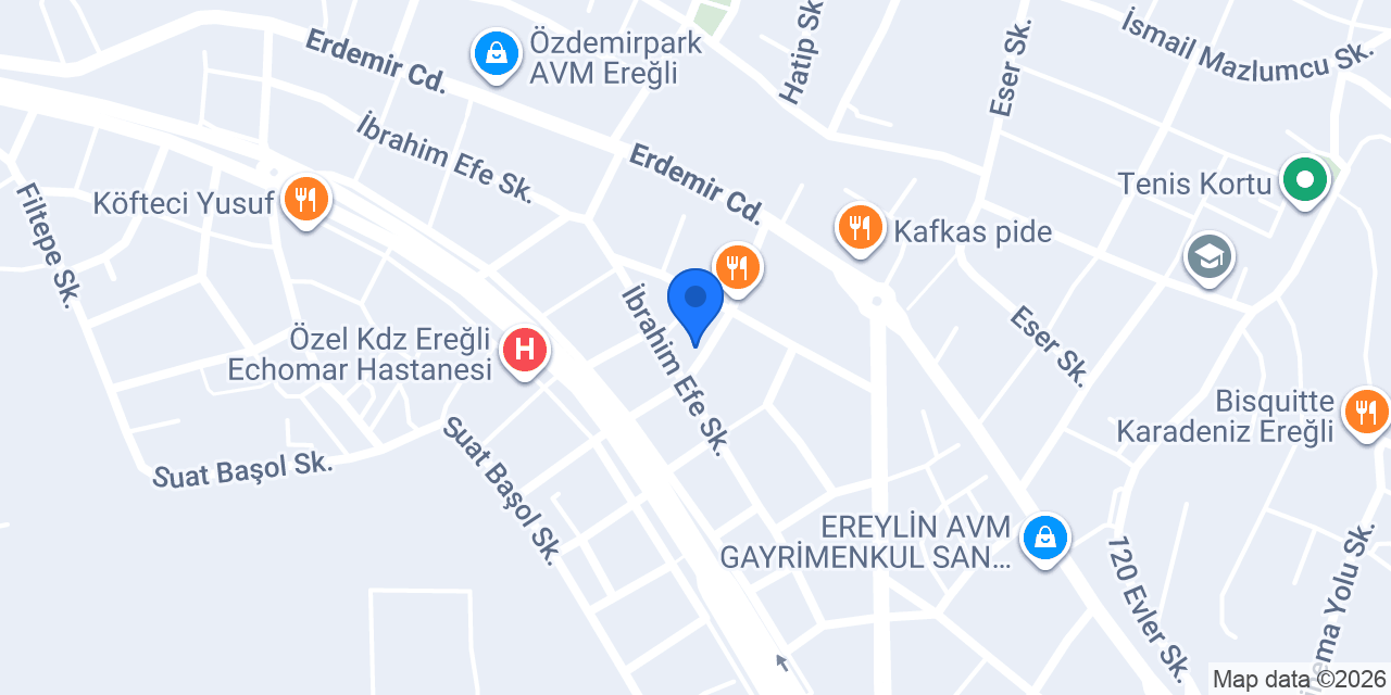 Meryem Eczanesi konumu