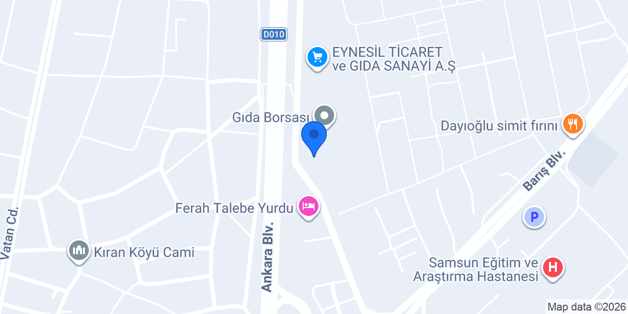 ERAL ŞENOĞLU GIDA SAN.TİC.LTD.ŞTİ konumu