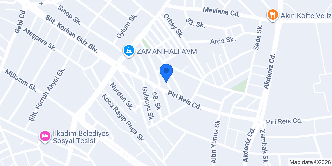 Zade Halı Yıkama konumu