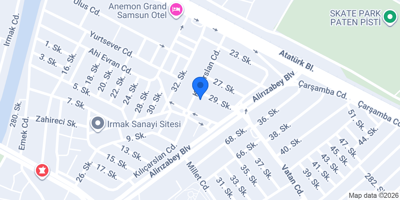 Doskar Restoran konumu