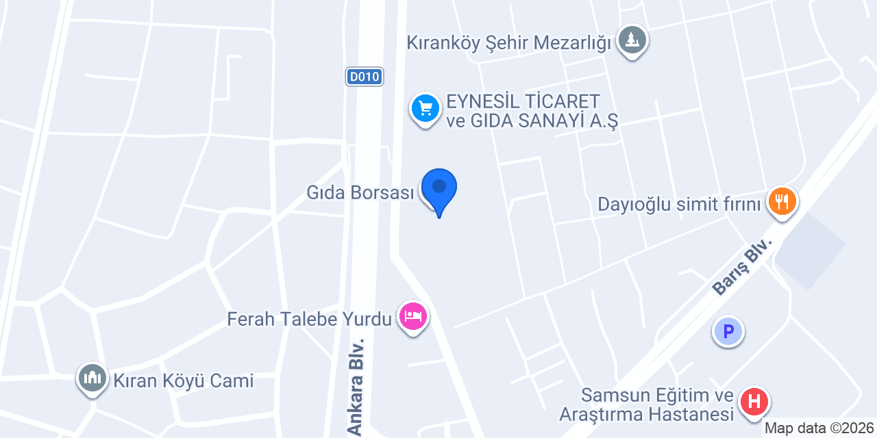 Demirhan Bakliyat konumu