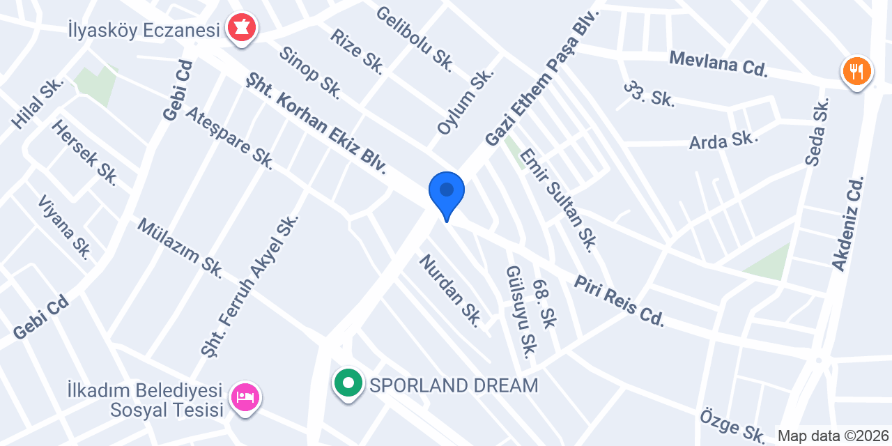 Tatsam Unlu Gıda konumu