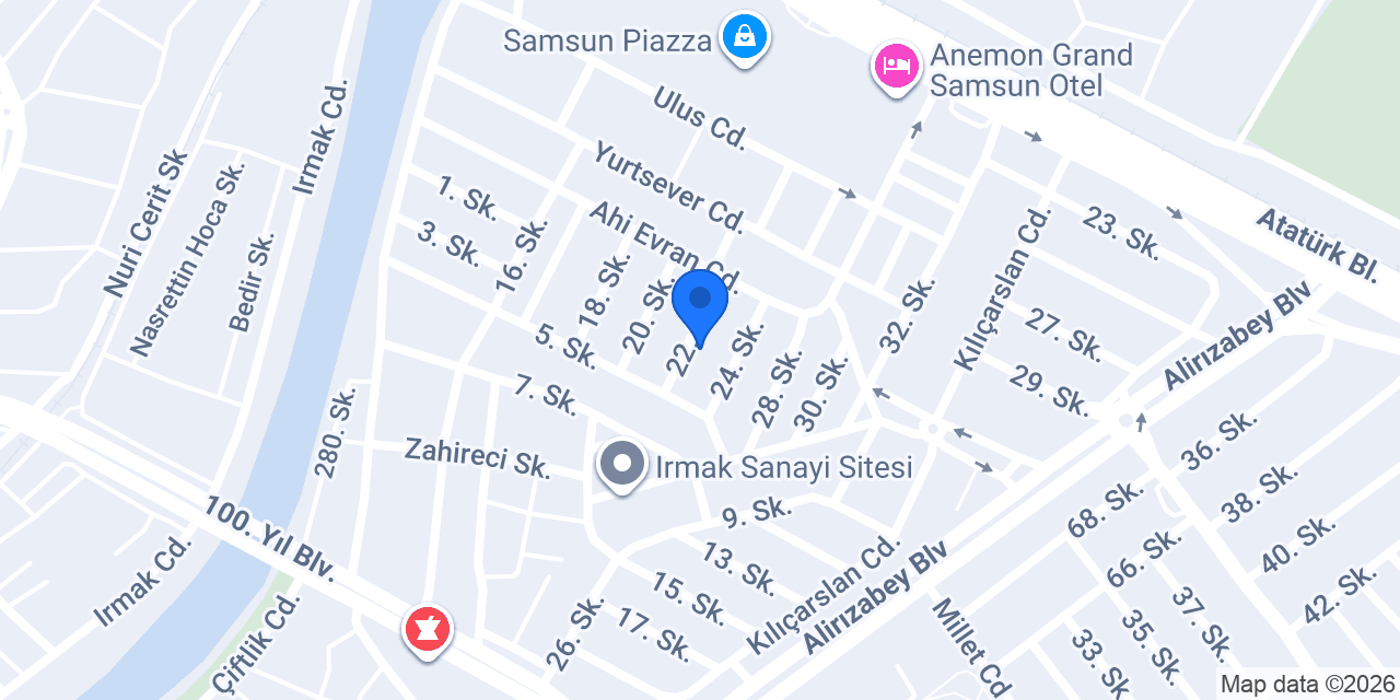 MK Kılıç Yapı konumu