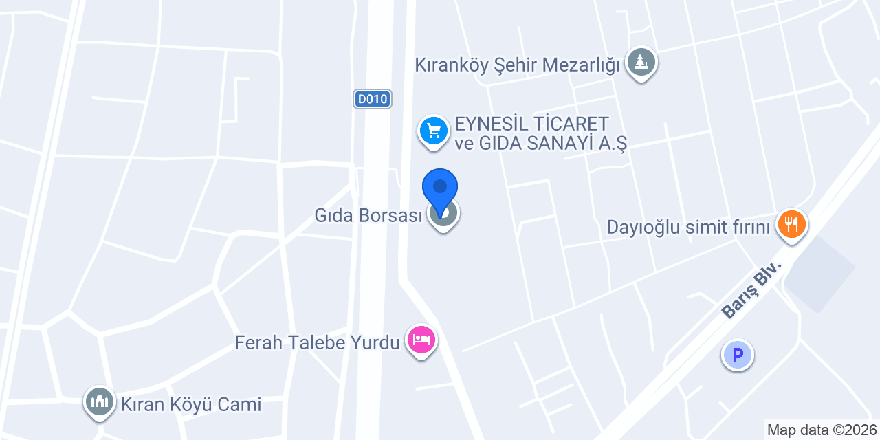CS TARIM AŞ TORAMAN UN SAMSUN ŞUBE konumu