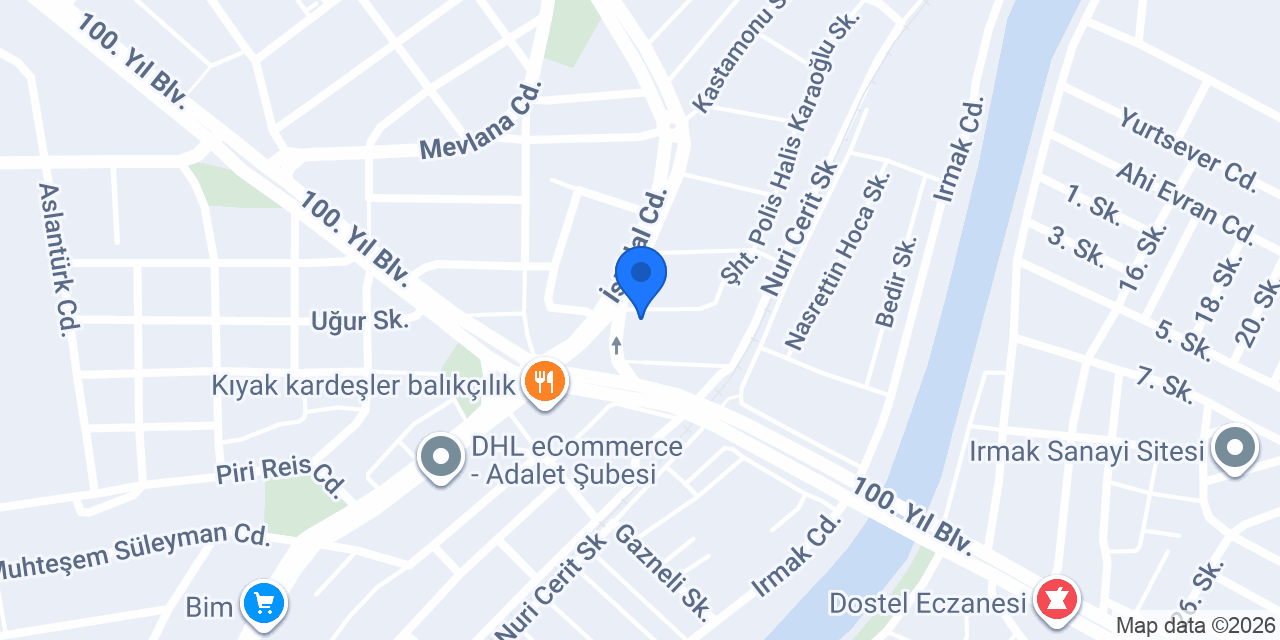 Olimpos Veteriner Kliniği konumu