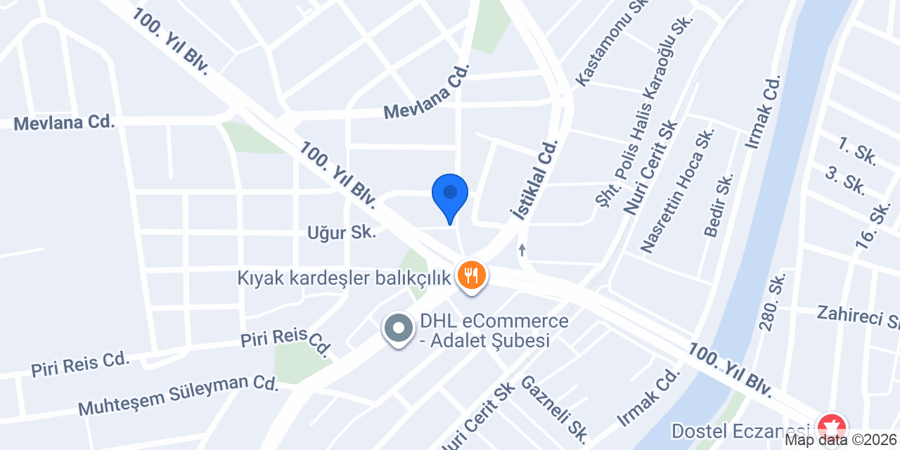 Samsun Dil Akademisi konumu