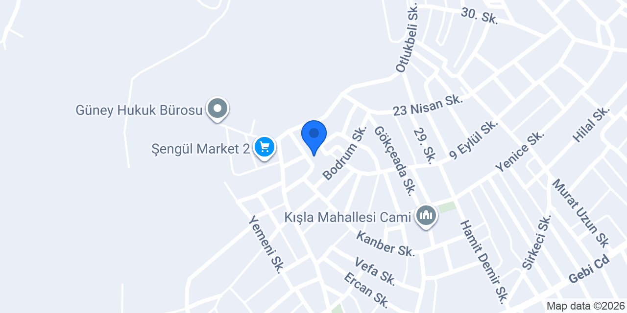 Öz Çınar Gıda Tic.San.Ltd.Şti. konumu