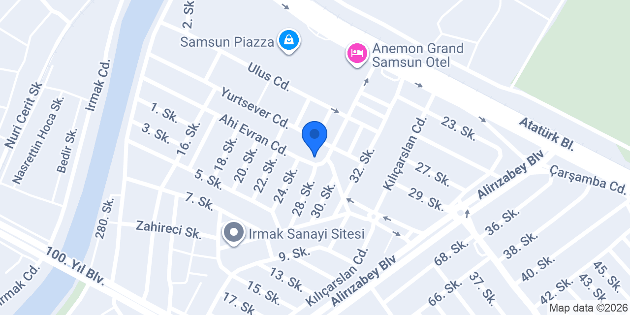Özen Ağaç konumu
