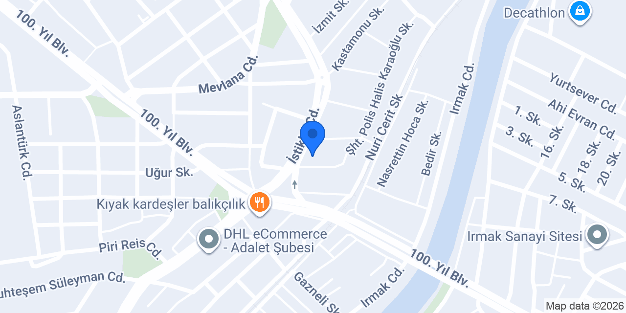 AXİS Mimarlık konumu
