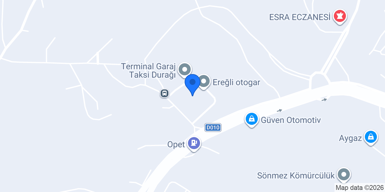 Efe Tur Kdz. Ereğli konumu