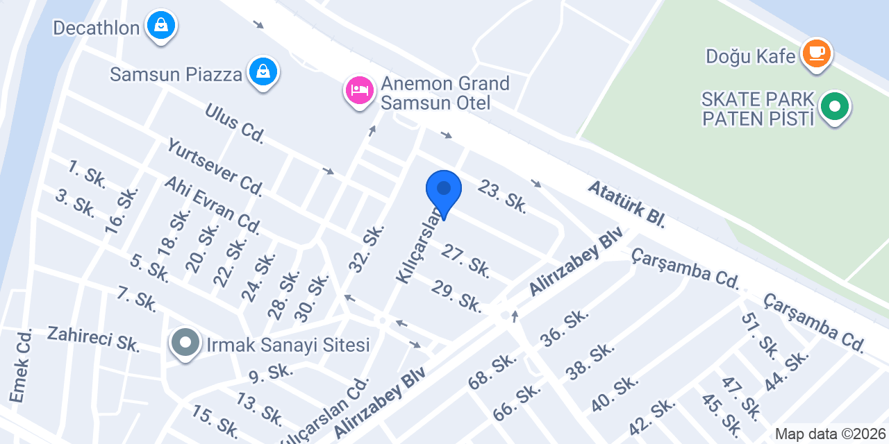 BARAN OTOMOTİV konumu
