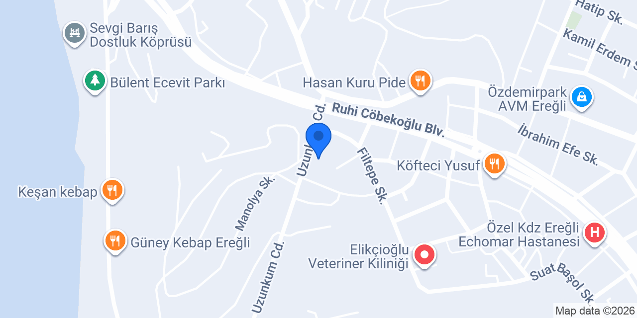 ALFEMO MOBİLYA / KDZ.EREĞLİ konumu