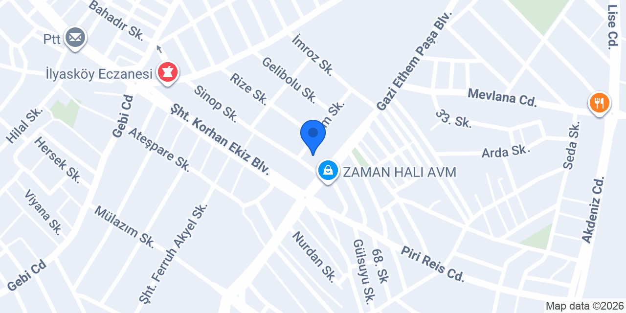 EŞREF USTA DONDURMA konumu