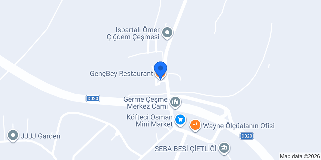 GençBey Restaurant konumu