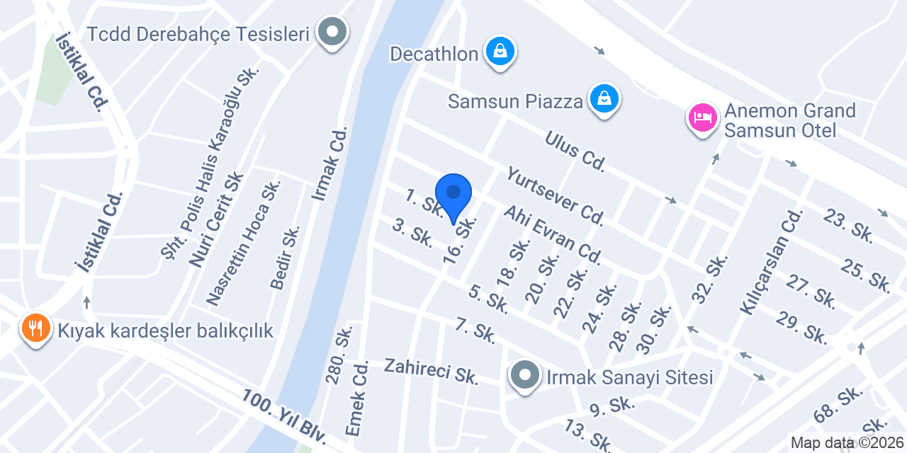 Coşkun Oto Elektronik Anahtar konumu