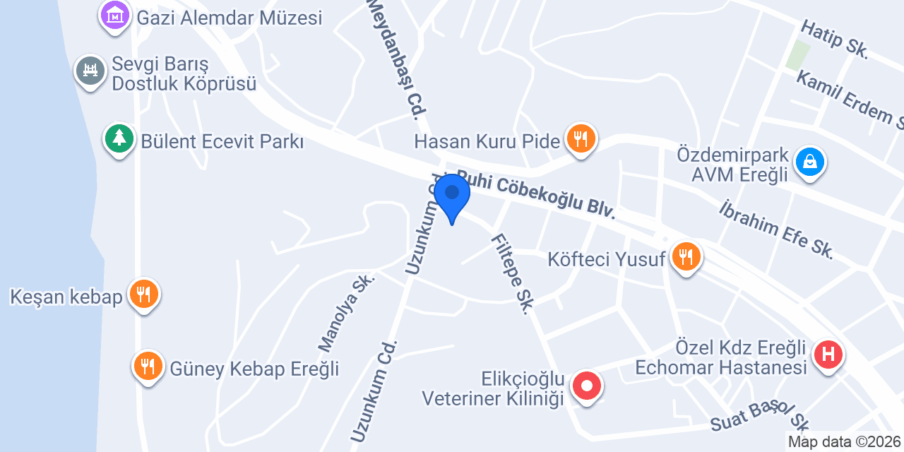 Mekan Cafe konumu