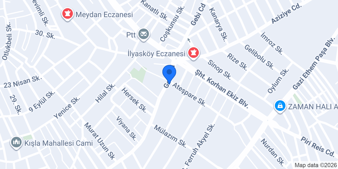 Ceylan Petshop konumu