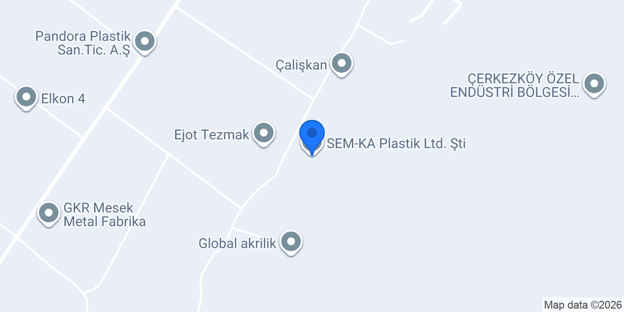 SEM-KA Plastik Ltd. Şti. konumu