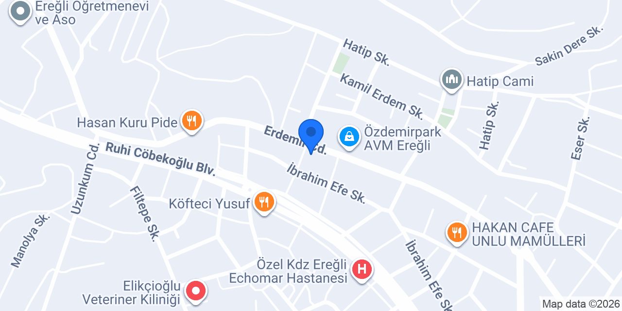Uzm. Dr. Ezgi Genç Köroğlu konumu